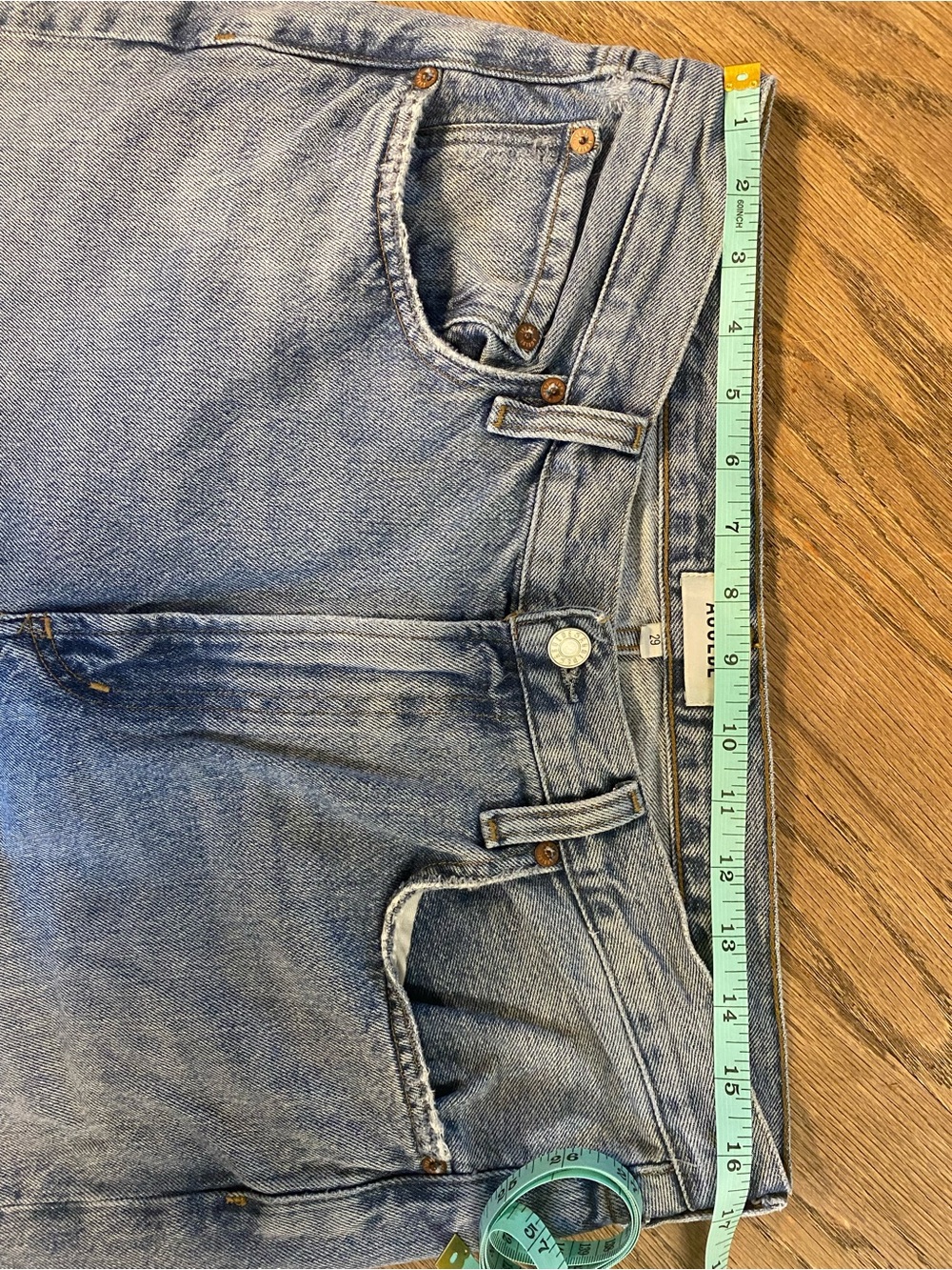 Agolde Low Curve Jean in Force - Picture 7 of 11